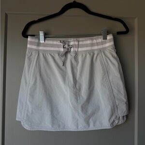 Athleta Light Gray Athletic Skirt